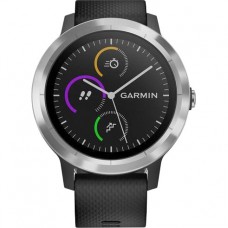 Смарт-годинник Garmin Vivoactive 3 Black with Stainless Hardware (010-01769-02)