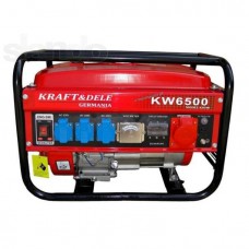 Бензиновий генератор Kraft&Dele KW6500 (KD-130)