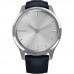Смарт-годинник Garmin Vivomove Luxe Silver Stainless Steel w. Navy Italian Leather B. (010-02241-00)