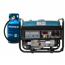 Комбінований генератор (газ-бензин) Konner&Sohnen KS 3000 G
