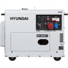Дизельний генератор Hyundai DHY 8000SE-3