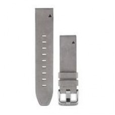ремінець Garmin fenix 5s 20mm QuickFit Grey Suede Leather Band (010-12491-16)