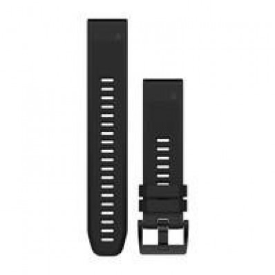 ремінець Garmin fenix 5 22mm QuickFit Black Silicone Band (010-12496-00)
