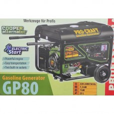 Бензиновий генератор ProCraft GP80