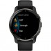Смарт-годинник Garmin Venu 2 Plus Slate Stainless Steel Bezel with Black Case and Silicone Band (010-02496-11)