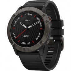 Спортивний годинник Garmin Fenix 6X Pro Sapphire Carbon Grey DLC with Black Band (010-02157-11/10)