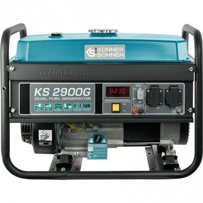 Комбінований генератор (газ-бензин) Konner&Sohnen KS 2900G