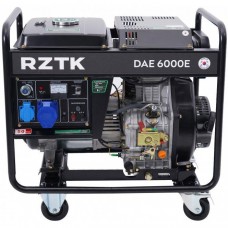 Дизельний генератор RZTK DAE 6000E