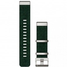 ремінець Garmin Ремінець QuickFit 22 Watch Bands Jacquard-weave Nylon Strap – Pine Green (010-13008-00)