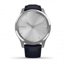 Смарт-годинник Garmin vivomove Luxe Silver-Blue Leather (010-02241-20)