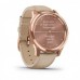Смарт-годинник Garmin vivomove Luxe Rose Gold-Beige Leather (010-02241-21)