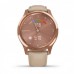 Смарт-годинник Garmin vivomove Luxe Rose Gold-Beige Leather (010-02241-21)