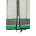 Батут Atleto Батут 183 см с двойными ногами с сеткой + лестница, зеленый (21000605)
