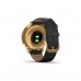 Смарт-годинник Garmin vivomove Luxe Pure Gold-Black Leather (010-02241-22)