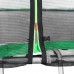 Батут Atleto Батут 374 см с двойными ногами, зеленый (21000702)