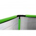 Батут Atleto Батут 140 см шестиугольный с сеткой, зеленый (21000125)