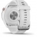 Смарт-годинник Garmin Approach S42 Polished Silver with White Band (010-02572-01/11)