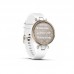 Смарт-годинник Garmin Lily Cream Gold Bezel with White Case and Silicone Band (010-02384-10)
