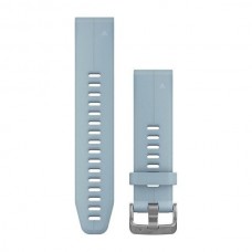 ремінець Garmin Ремешок для Fenix 5S Plus 20mm QuickFit Sea Foam Blue Silicone Band (010-12739-03)