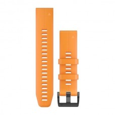 ремінець Garmin Ремешок для Garmin 5 Plus 22mm QuickFit Spark Orange Silicone (010-12740-04)