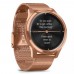 Смарт-годинник Garmin Vivomove Luxe 18K Rose Gold PVD Stainless Steel w. Rose Gold Milanese B. (010-02241-24)