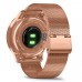 Смарт-годинник Garmin Vivomove Luxe 18K Rose Gold PVD Stainless Steel w. Rose Gold Milanese B. (010-02241-24)