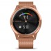 Смарт-годинник Garmin Vivomove Luxe 18K Rose Gold PVD Stainless Steel w. Rose Gold Milanese B. (010-02241-24)