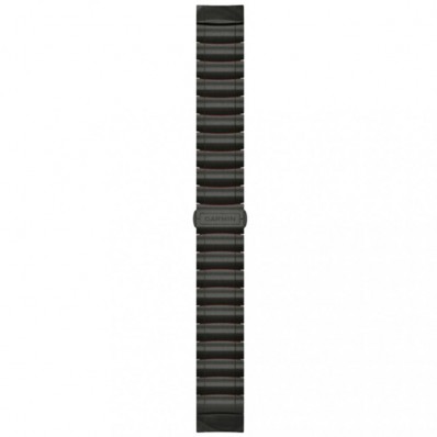 ремінець Garmin Ремешок для MARQ Hybrid Titanium/Silicone Bracelet – Carbon Gray DLC (010-12738-00)