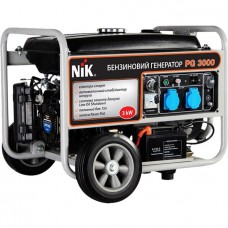Бензиновий генератор NiK PG 3000